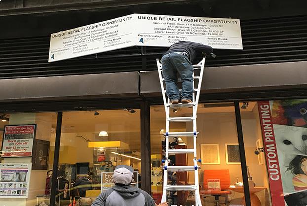 Signage Design and Installation NYC